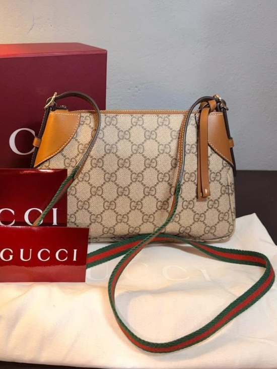 Gucci Handbags - Autenthic GG Emblem Small shoulder bag ✨